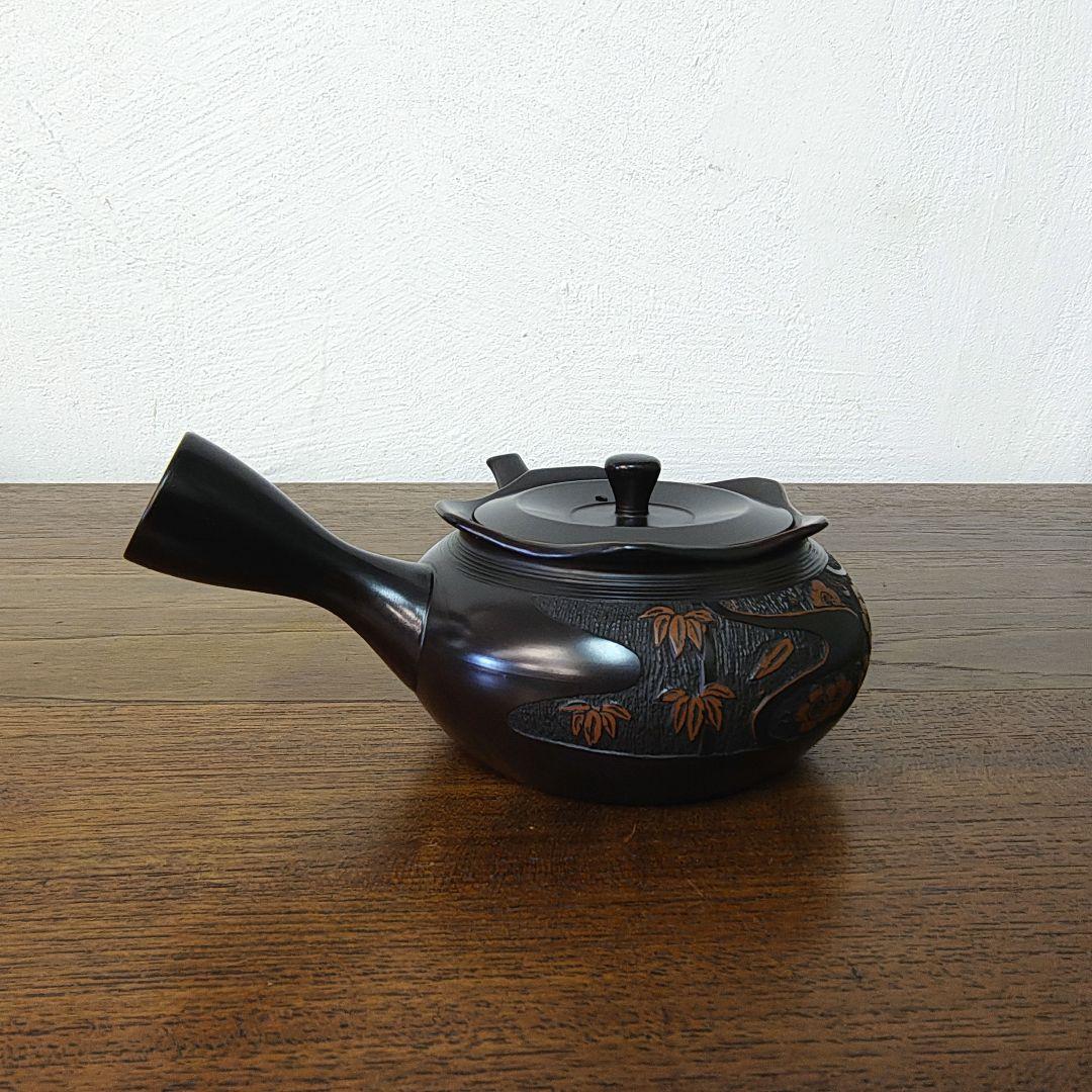 常滑焼【梅原玉堂】急須 茶注