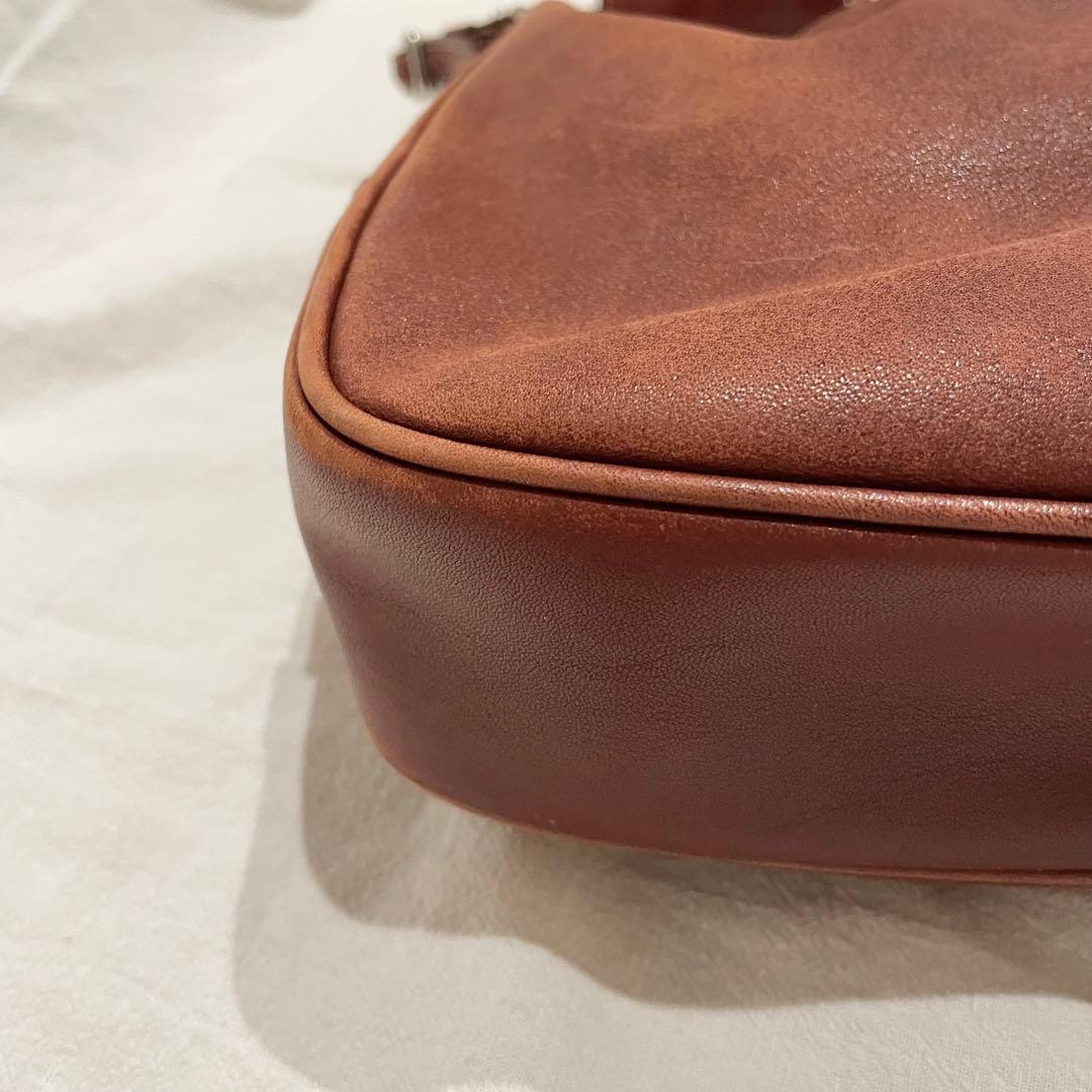 美品 オールドコーチ y2k ホーボー ショルダーバッグ　本革　肩掛け