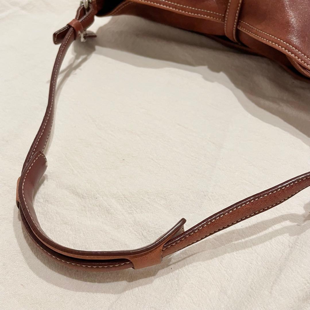 美品 オールドコーチ y2k ホーボー ショルダーバッグ　本革　肩掛け