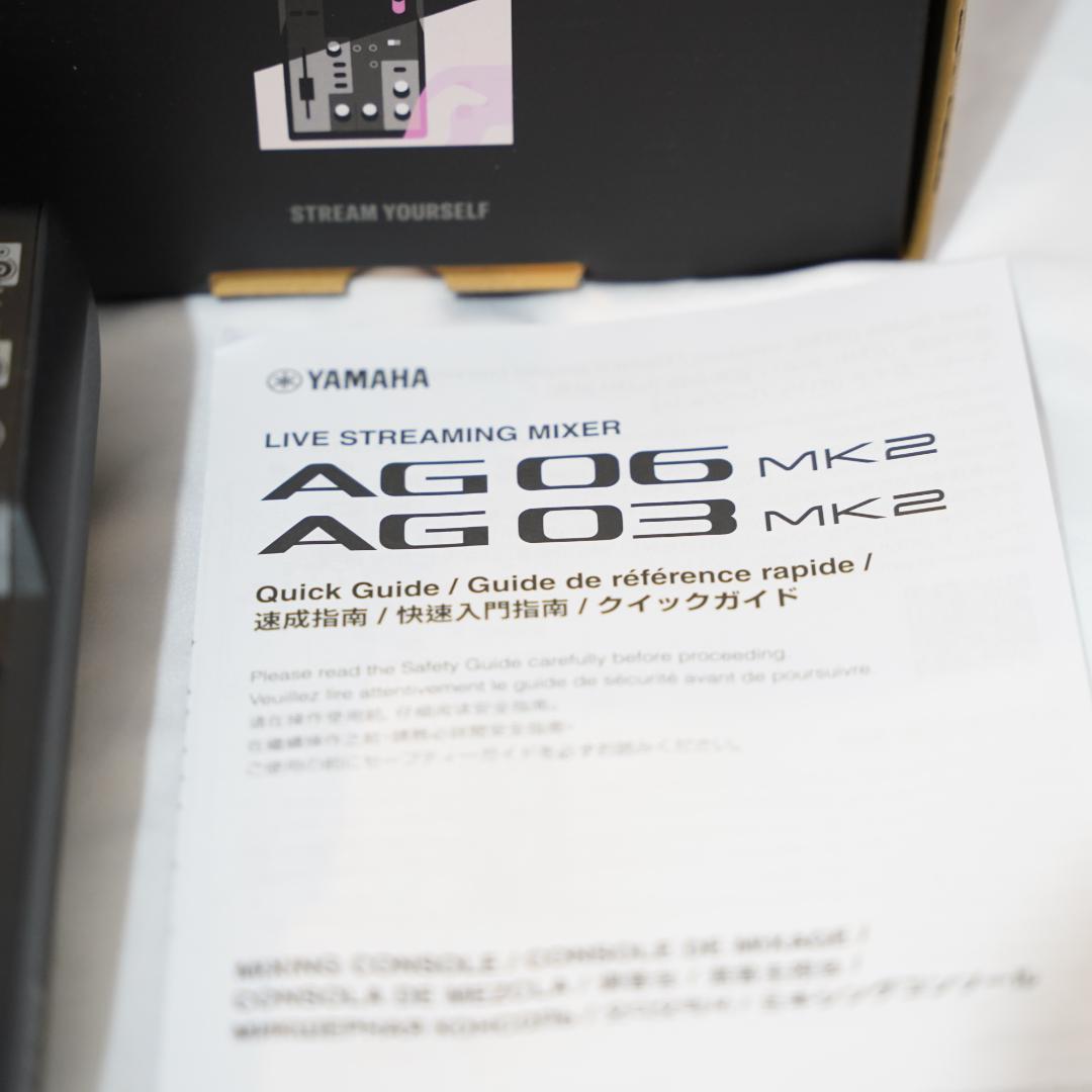 ヤマハ(YAMAHA) ブラック AG03MK2