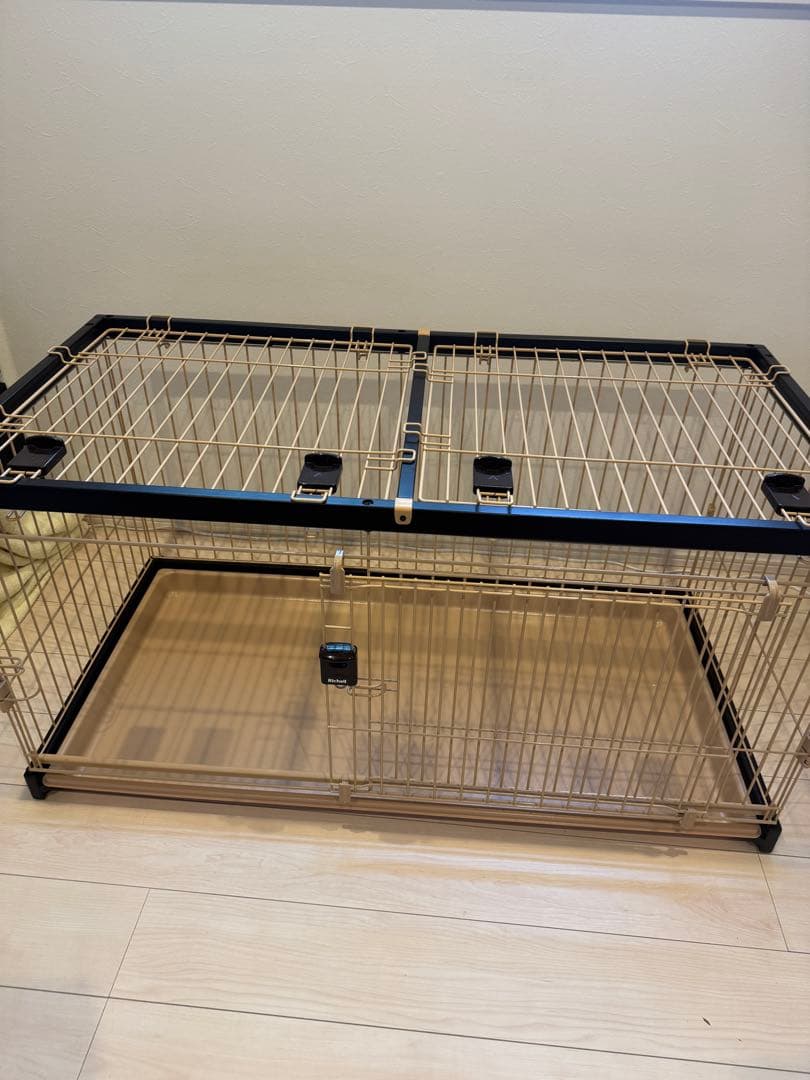 リッチェル ペットサークル ケージ　サークル　ハウス　スチール製　小型犬