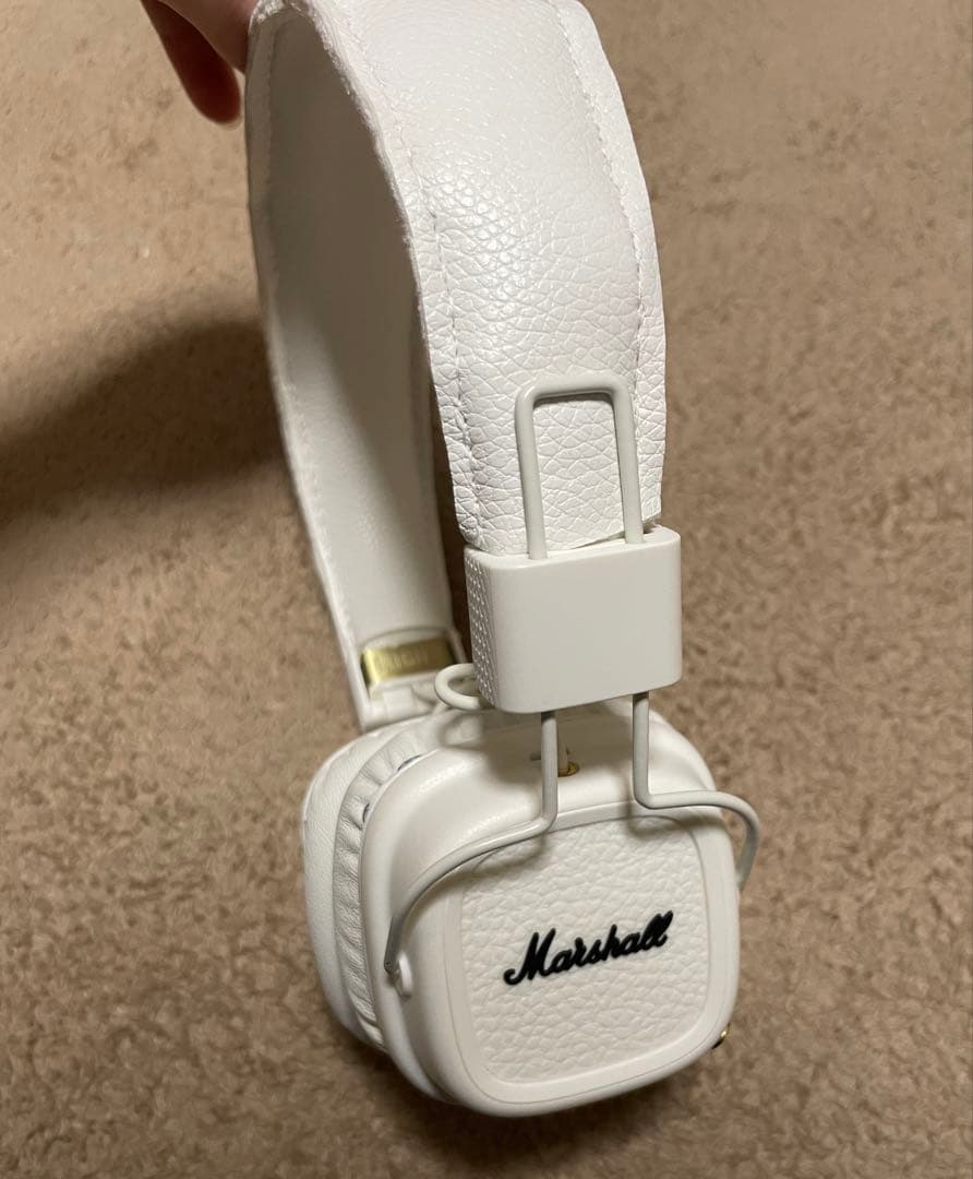 Marshall MajorⅡ ヘッドホン白ホワイト マーシャル ヘッドフォン