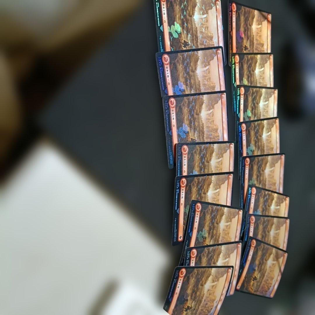 MTG チョコボバンドル 土地 チョコボトラックfoil 5種×16枚 FF