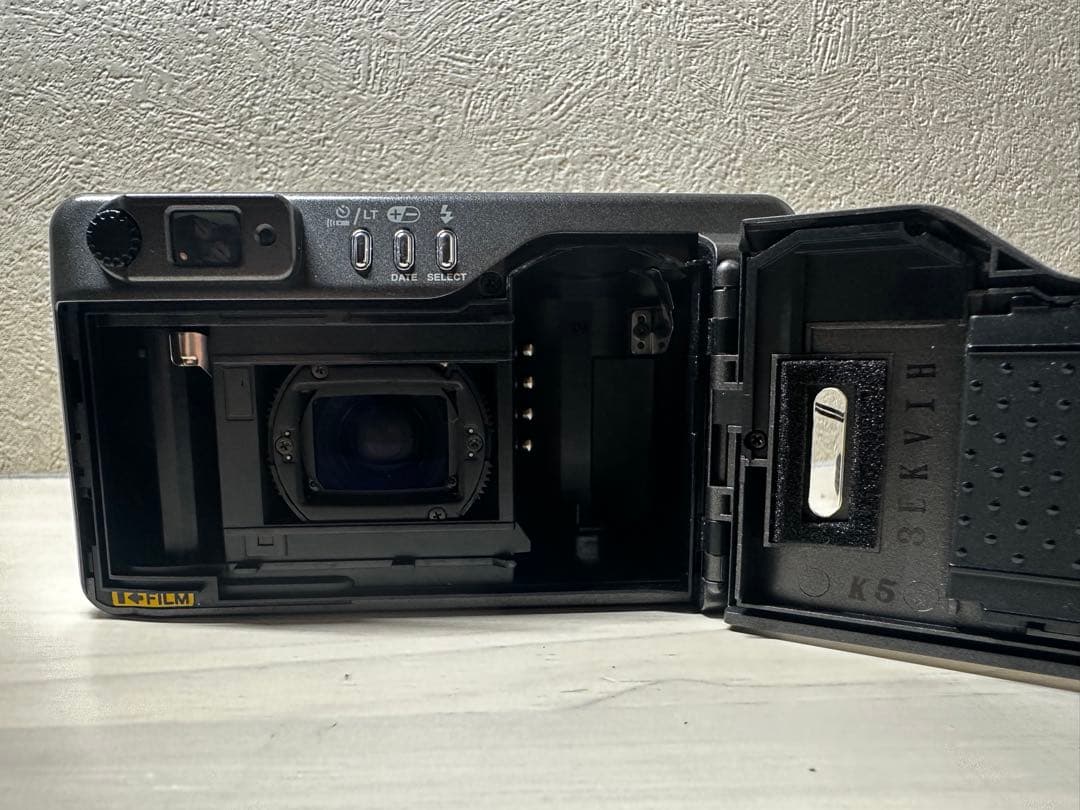 希少【美品】kyocera T ZOOM 電池　フィルム　カメラ　京セラ