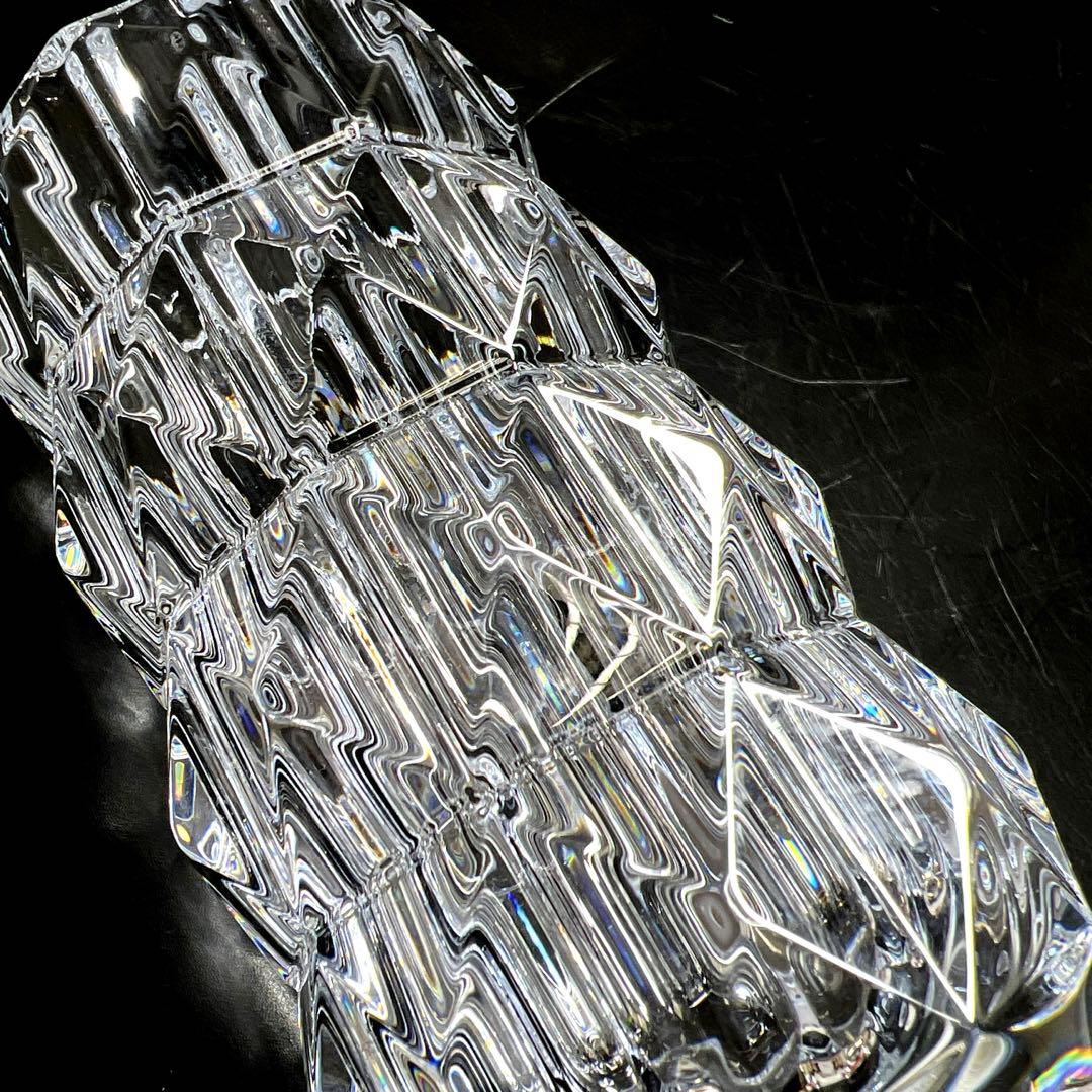 バカラ　ルクソール　フラワーベース　共箱　高15㎝　東Y7-1119☆1Fトヒト