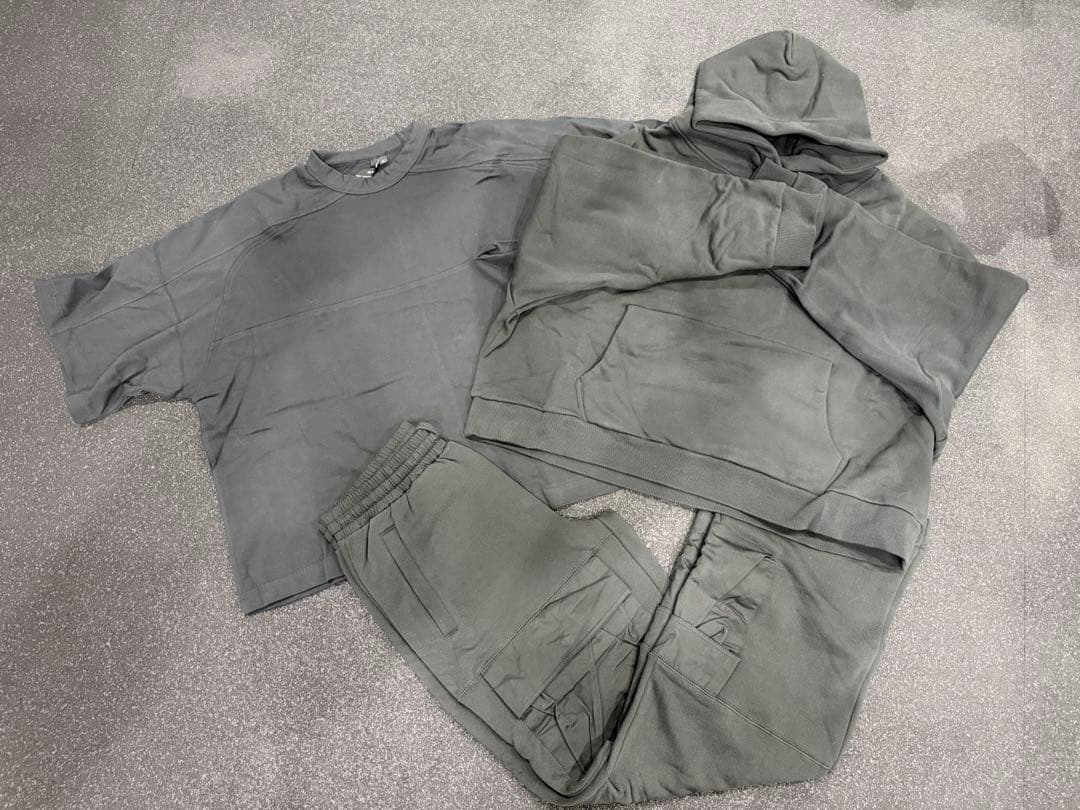 黒 entire studios(エンタイアスタジオ) セットアップ(メンズ)