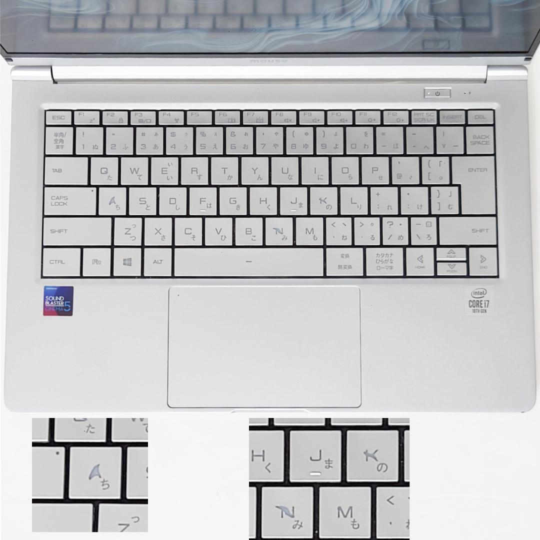 日本製 Core i7 フルHD14インチ 新品SSD500GB メモリ16GB