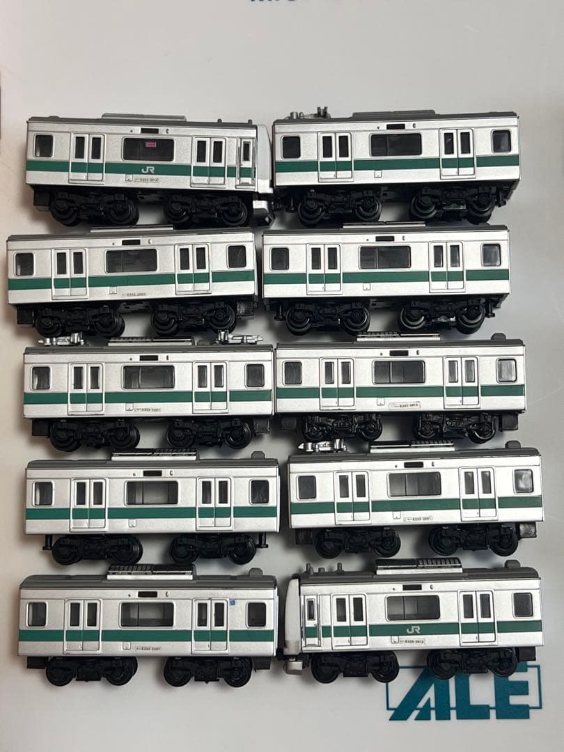 Bトレインショーティー　常磐緩行線E233系2000番台 10両セット