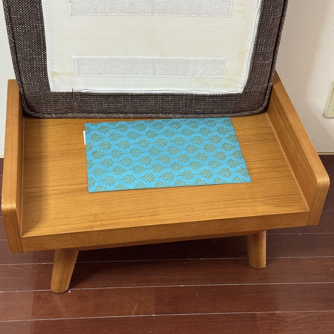 美品！unico ALBERO カバーリング　オットマン