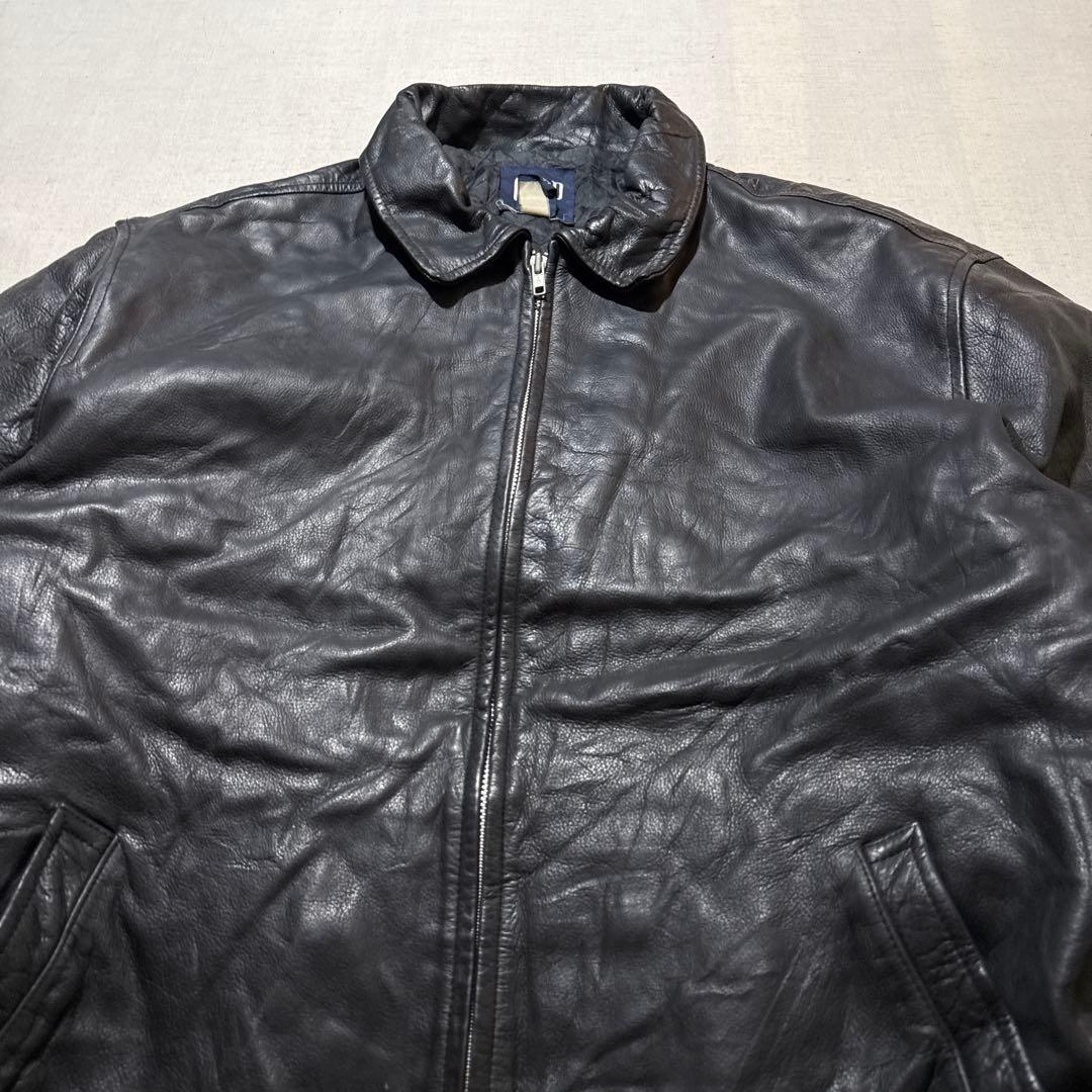 90s OLD GAP オールド ギャップ 本革 レザー ジャケット ブルゾン