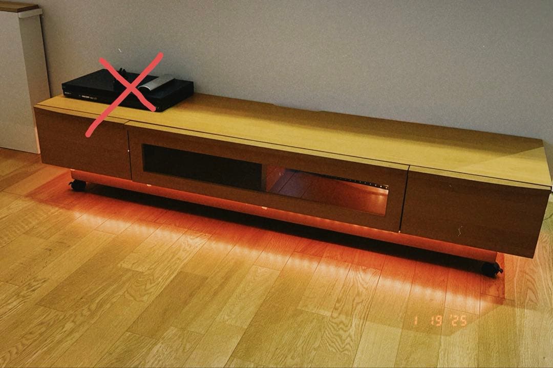 [美品] アルダー　テレビボード　180cm