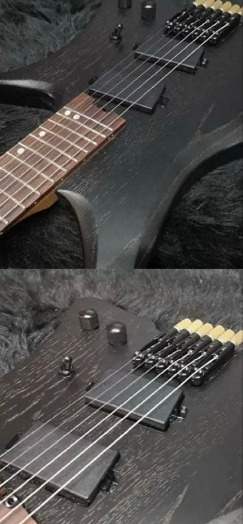 小*平様 エレキギター ブラック 24フレット ハムバッカー