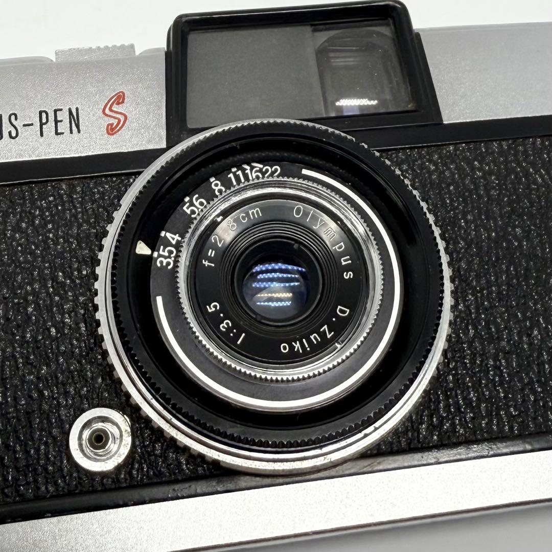 【完動品】OLYMPUS-PEN S フィルムカメラ 動作確認済み