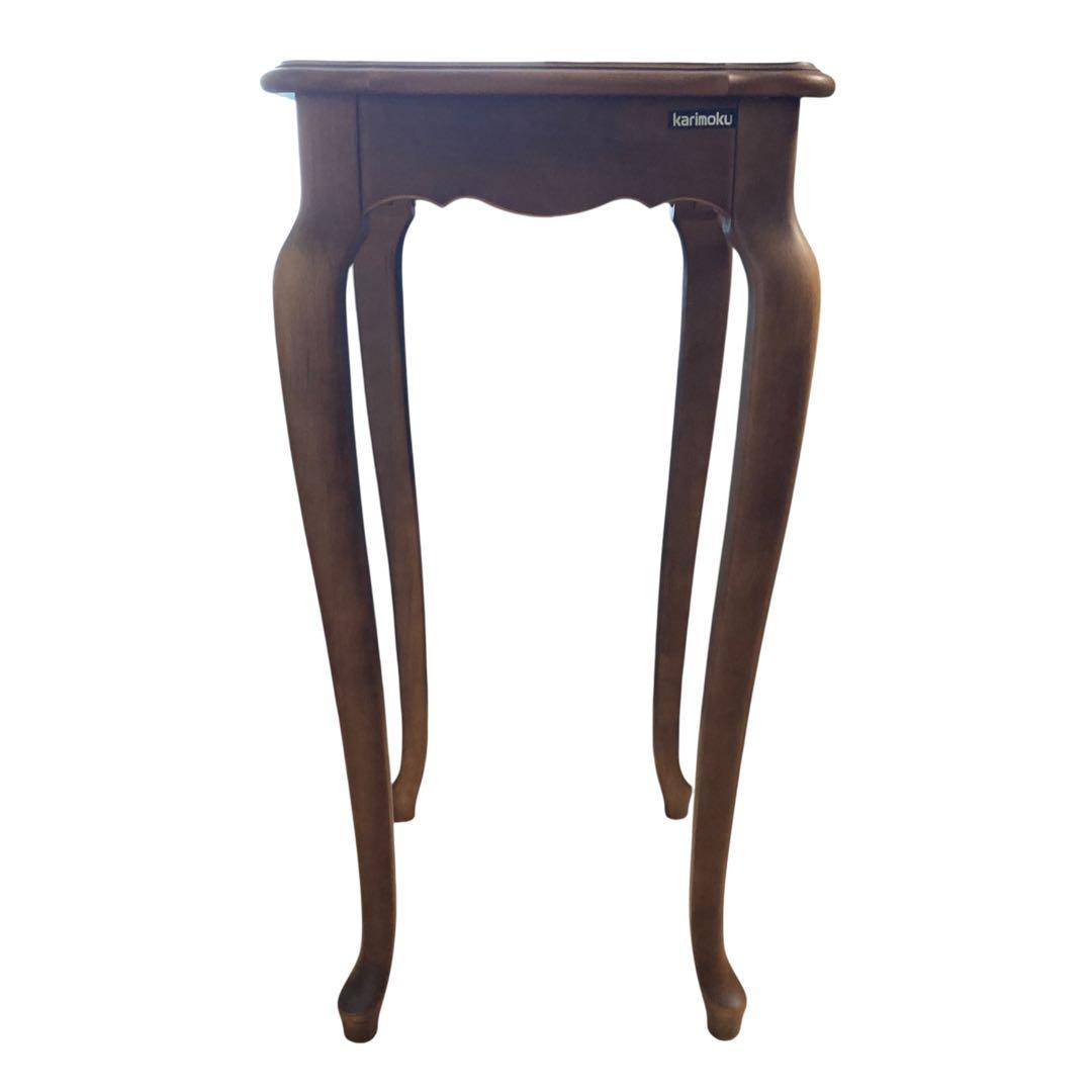 カリモク 猫脚 サイドテーブル karimoku 【美品】