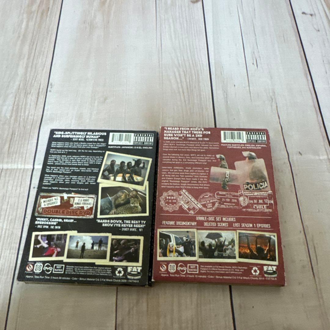 D*a様 NOFX DVD Backstage Passport 1 & 2