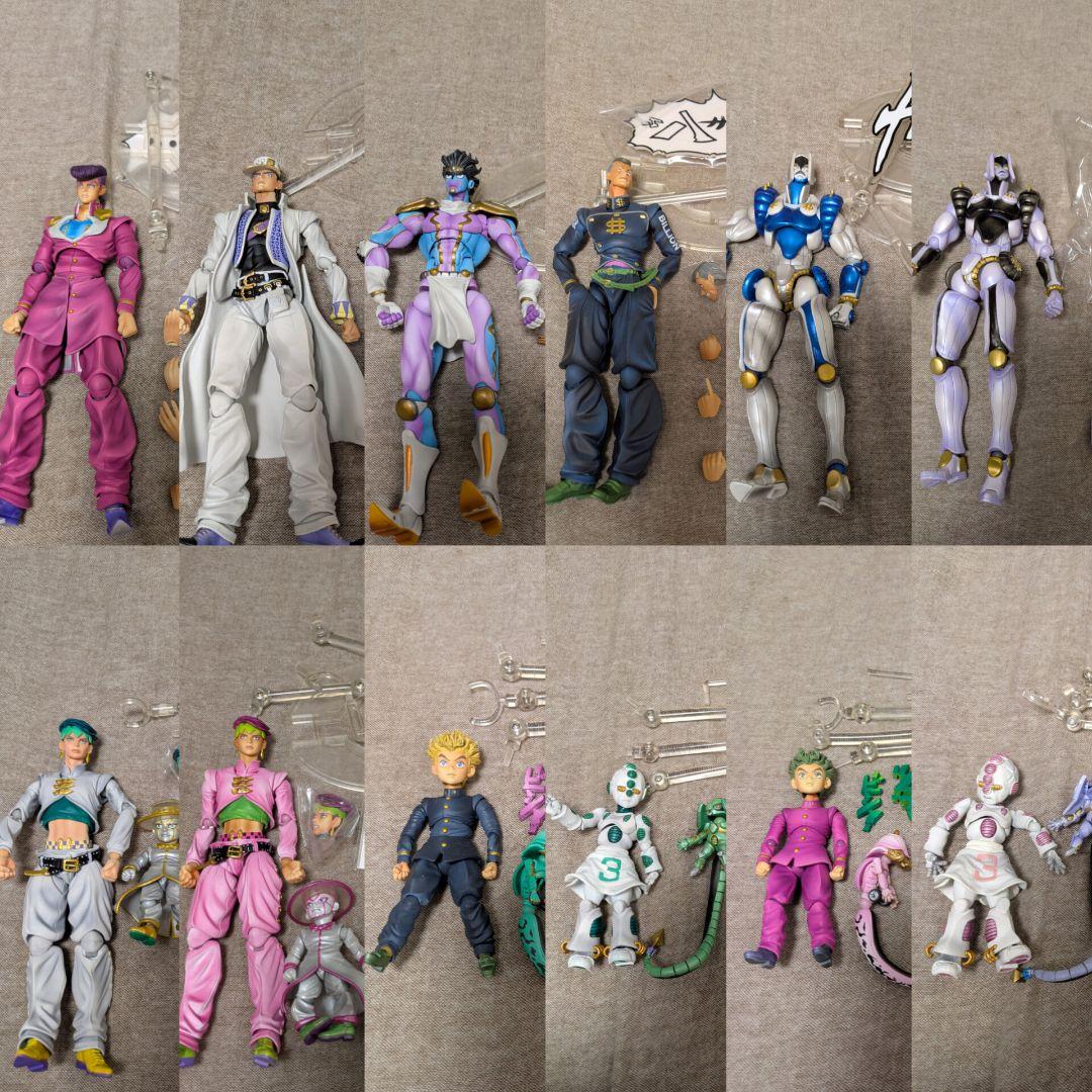 ジョジョの奇妙な冒険 超像可動 4部(12体)セット