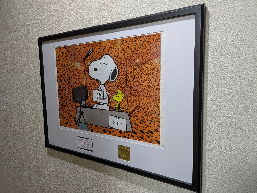 【クラウン 額装セット】【DEATH NYC 】SNOOPY＆FAMILY