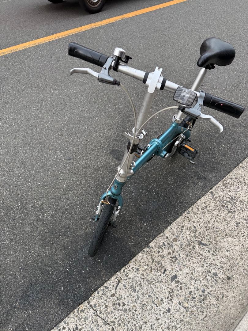 142 自転車 大阪市 【引取り限定】 14インチ 折りたたみ