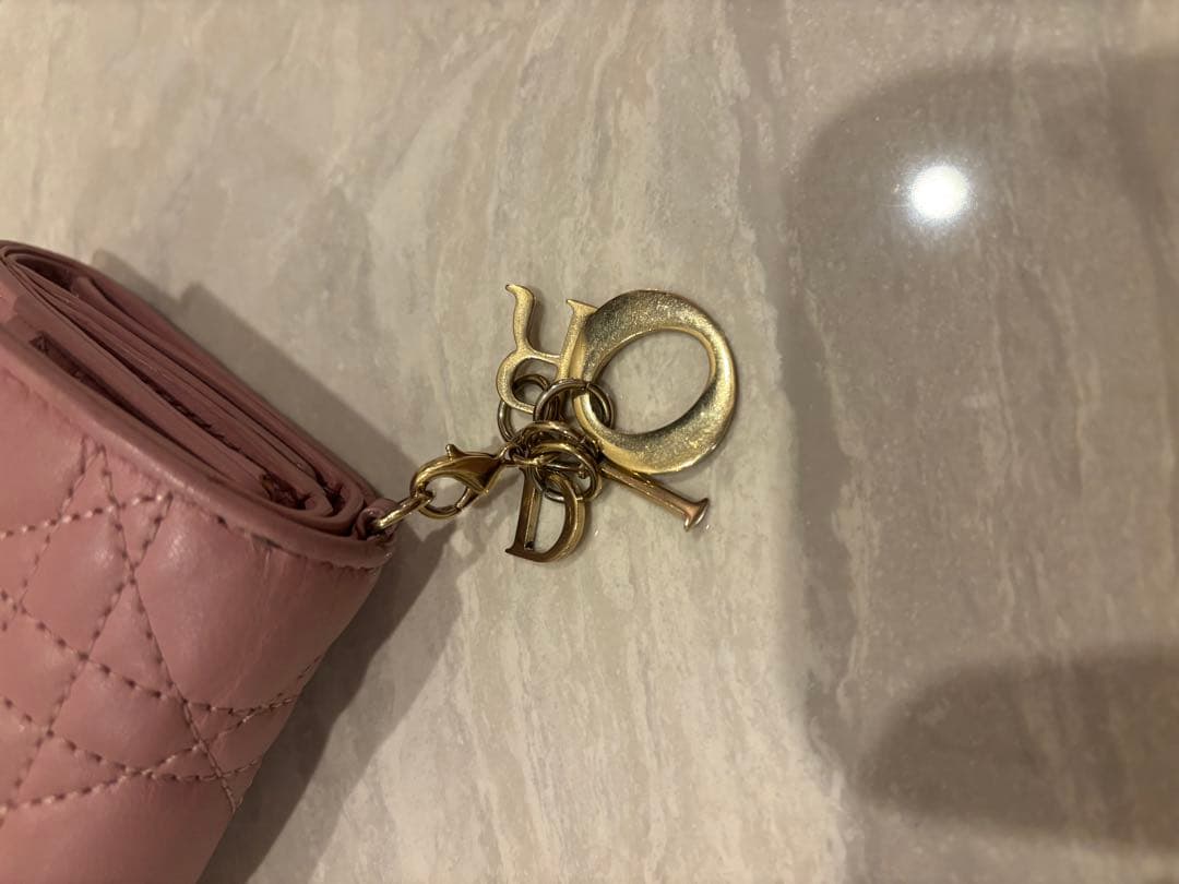 Dior ディオール ラムスキン 三つ折財布