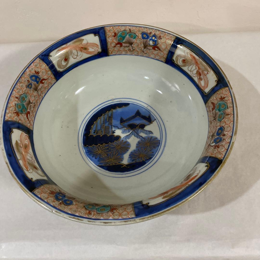 古伊万里　大鉢　骨董　アンティーク