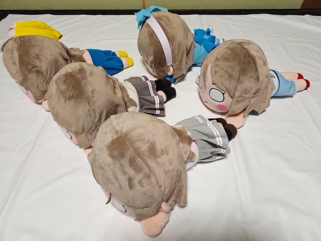 渡辺曜　寝そべりぬいぐるみ　セット