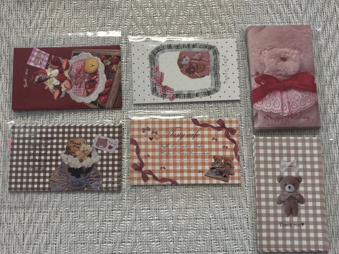 紙ものまとめ売り　ARomantic様　くまちゃんセット♡