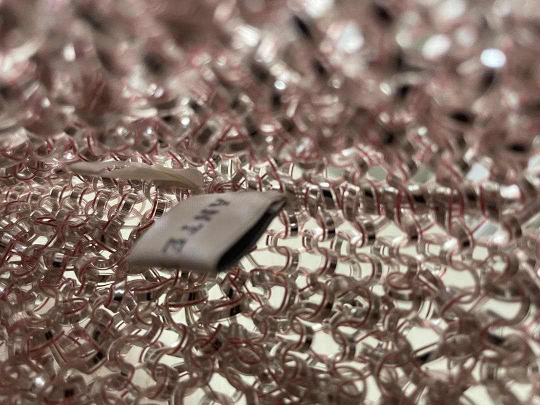 たにこさん専用アンテプリマ、ワイヤーバッグ ANTEPRIMA シルバーピンク