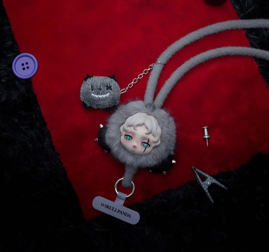 N*】様 正規YouFound Me! スマホストラップ SKULLPANDAシ