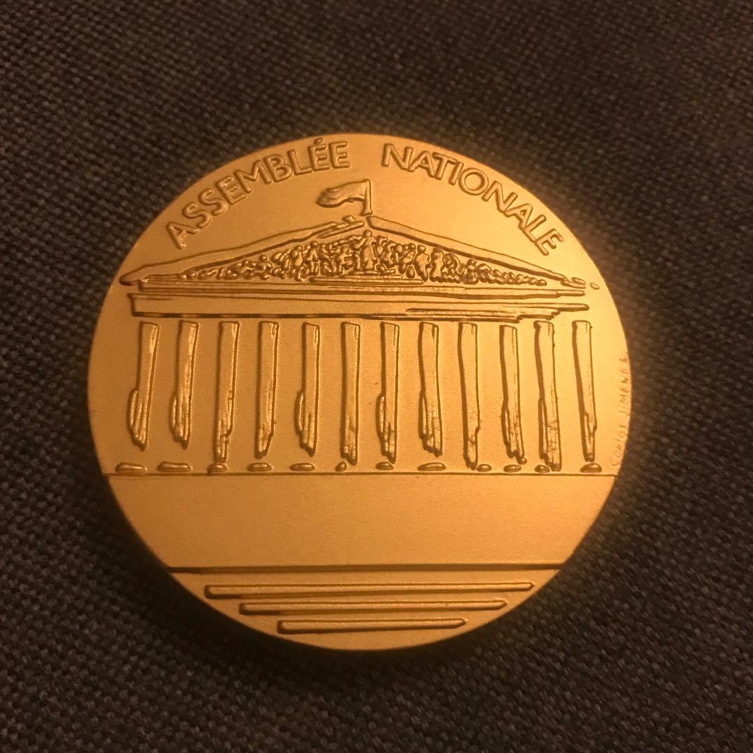 MÉDAILLE ASSEMBLÉE NATIONALE PAR DRAGO