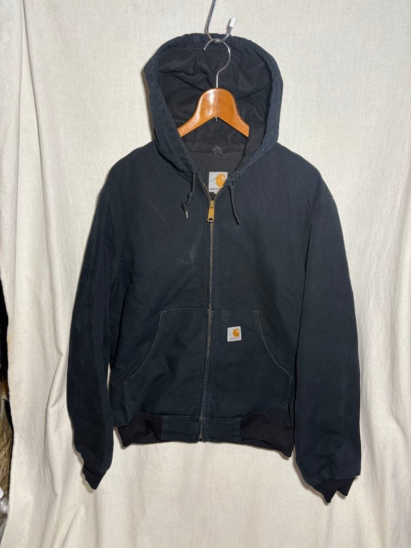Carhartt カーハート アクティブジャケット パーカー ブラックUSA製