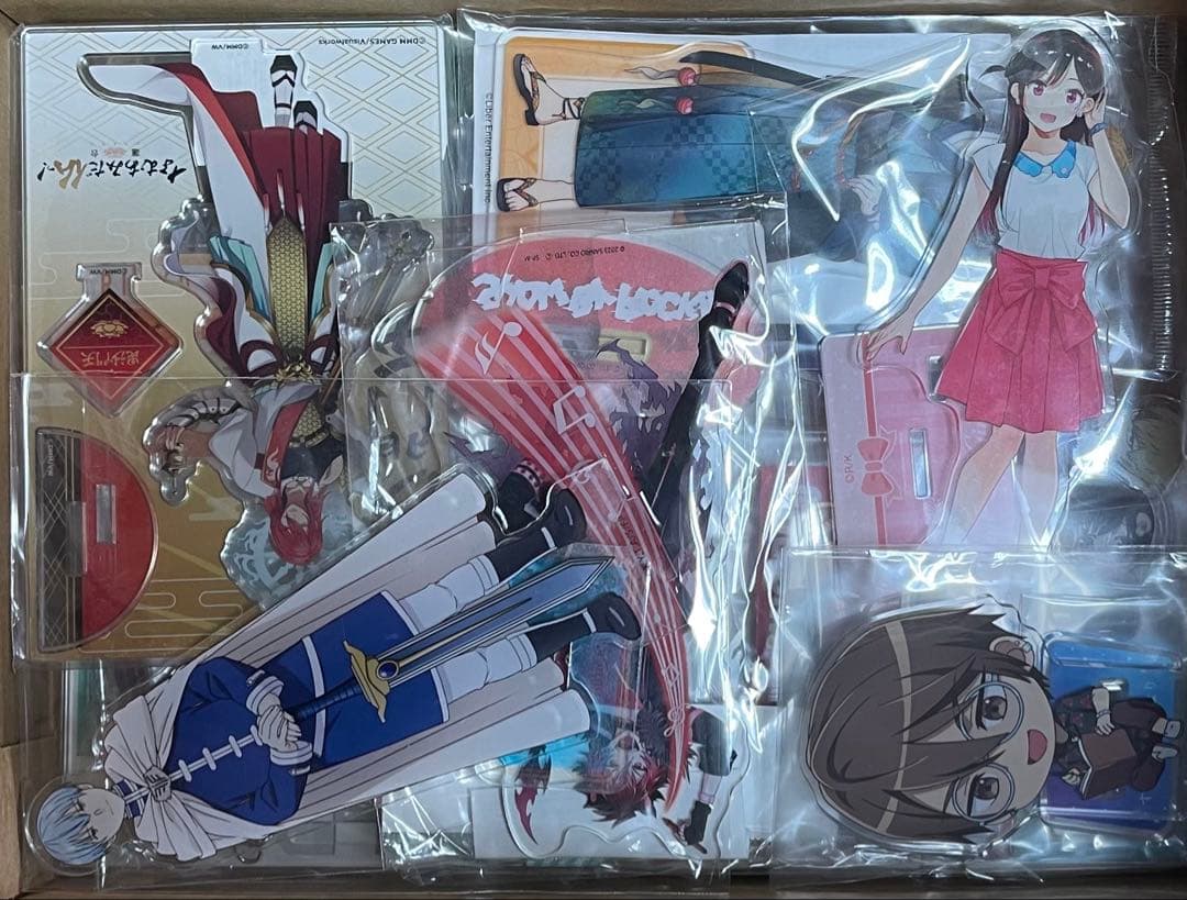 アニメグッズ　アクリルスタンドのみ　まとめ売り　80個以上　一箱限定