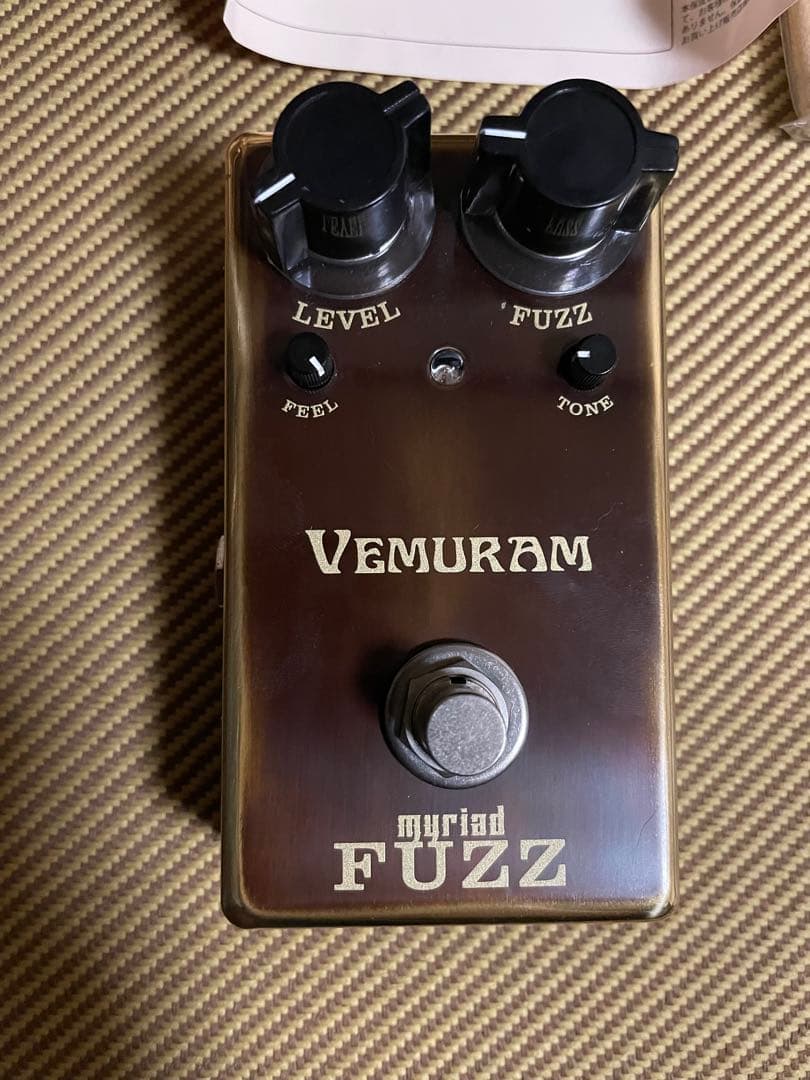 Vemuram myriad FUZZ ギターエフェクター