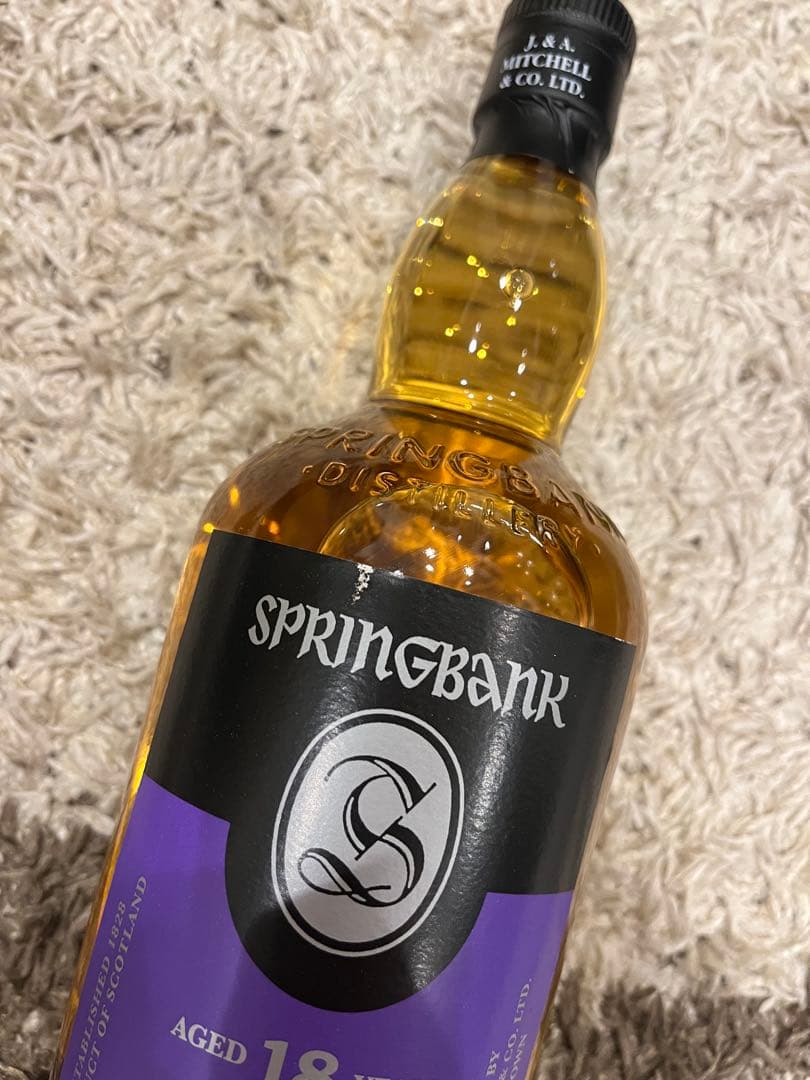 Spring bank 18年 ウイスキー