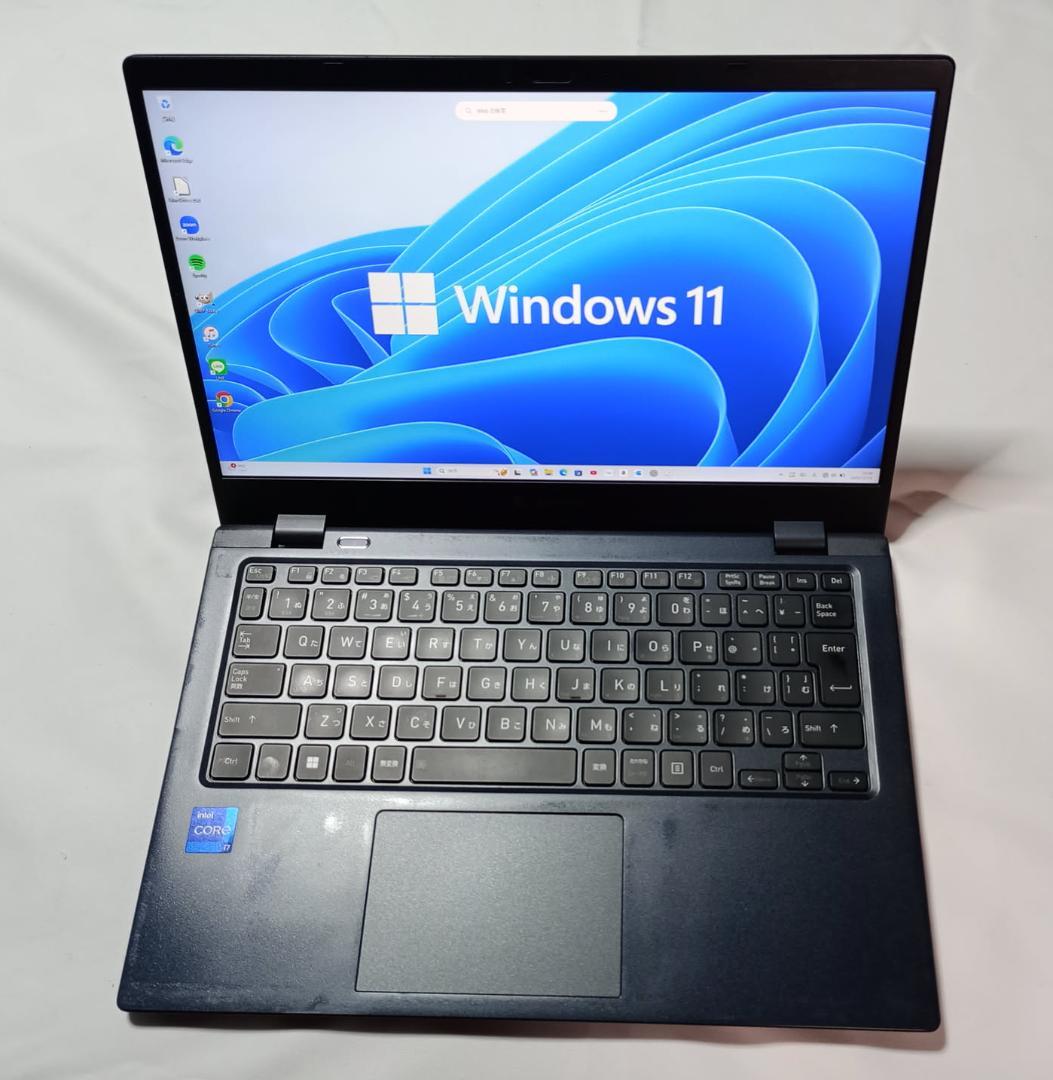 Dynabookわずか978g 11世代 i7/16G/512G 激速、オフィス