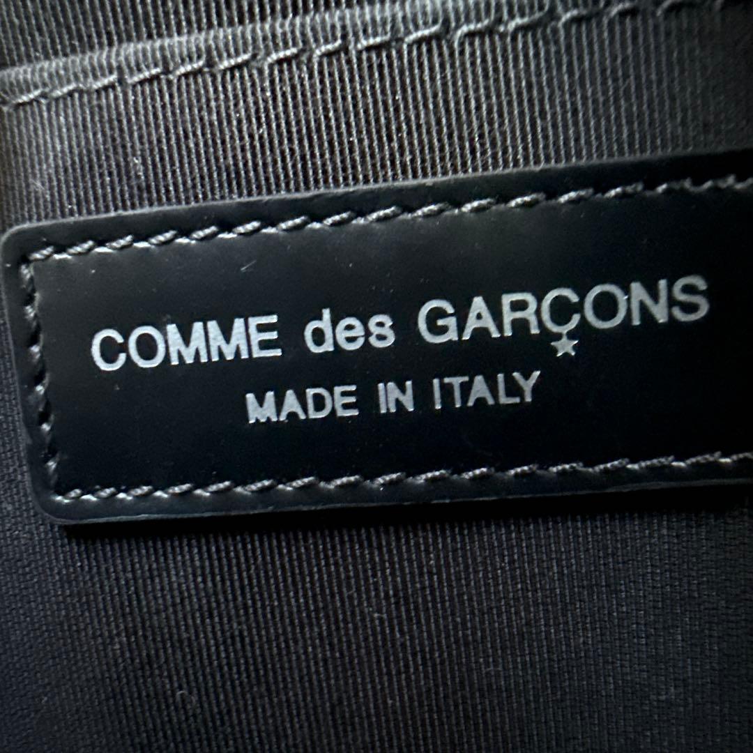 コムデギャルソン　スタッズディテール トップハンドルバッグ