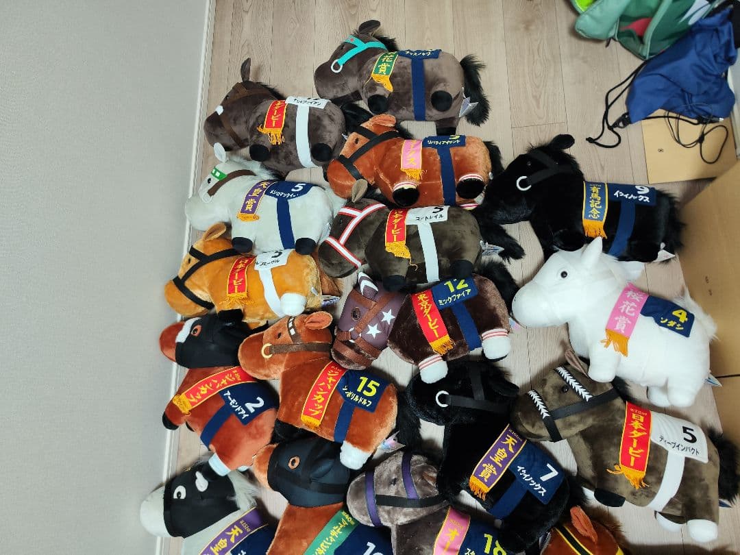 [手渡し可能]サラブレッドコレクション ふわふわbig ぬいぐるみ まとめ売り