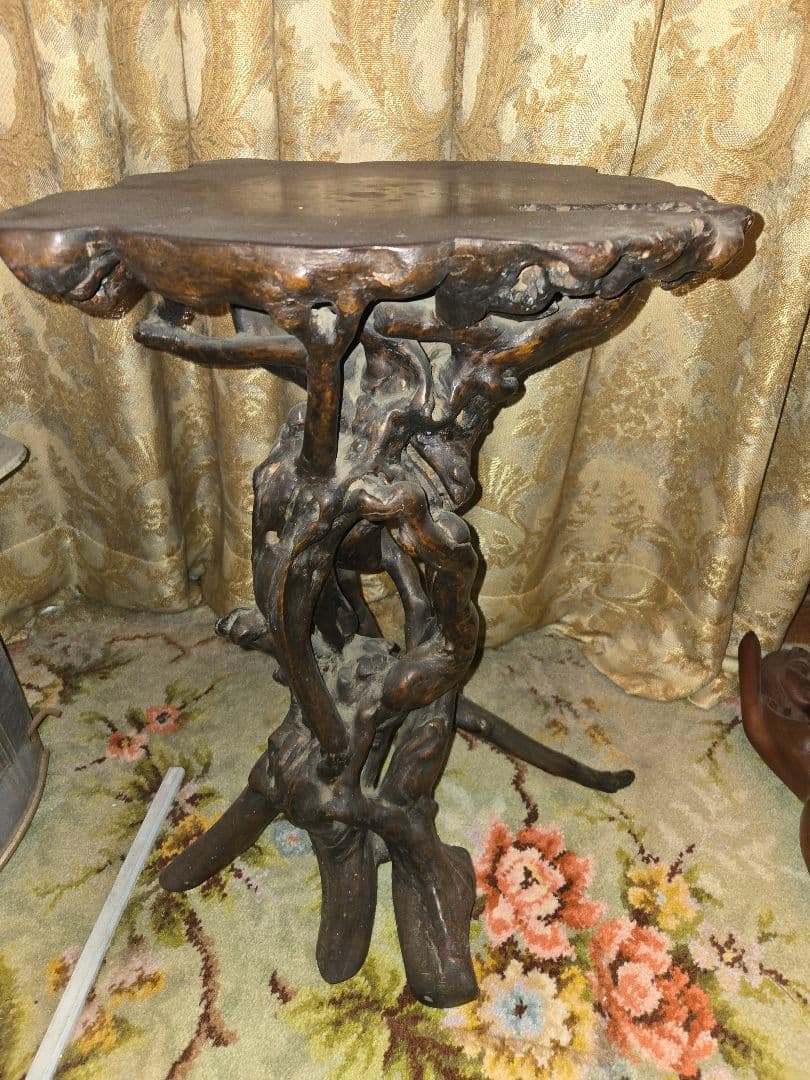 し*ん様 アジアンスタイル サイドテーブル 木製