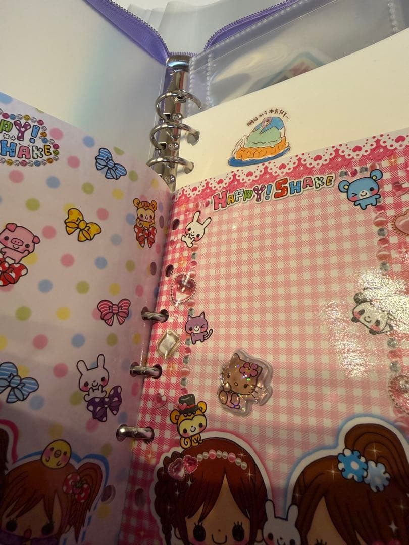 ボンボンドロップシール　キティーちゃん　大人の図鑑シール　ステッカー　シール帳