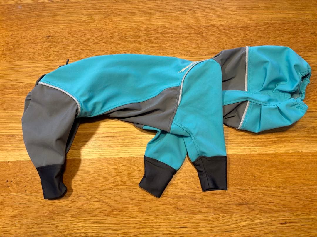 ALPHAICO レインドッグガード　L 犬用レインコート フード付き