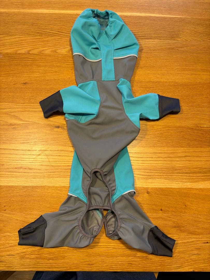 ALPHAICO レインドッグガード　L 犬用レインコート フード付き