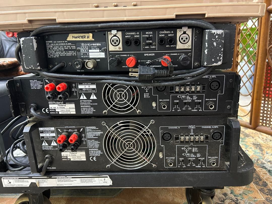 Roland SRA-540 ローランドアンプ