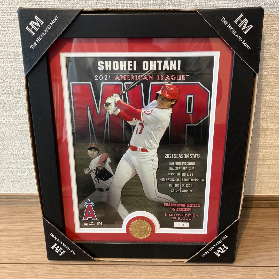 大谷翔平　フォトミント Highland 2021 MVP