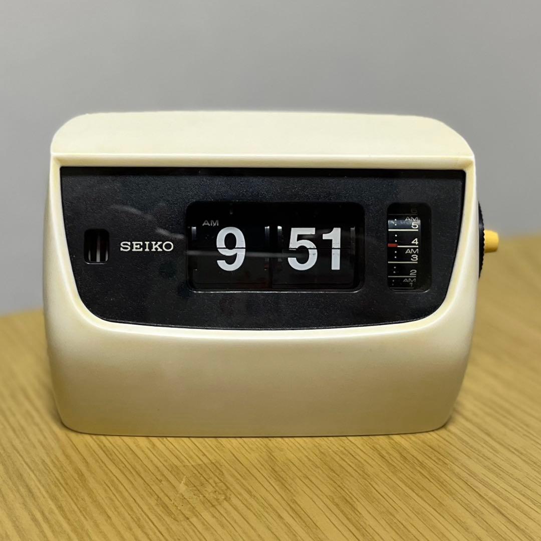 【メンテ済み・動作正常】SEIKOパタパタ時計 フリッピィ SDA503