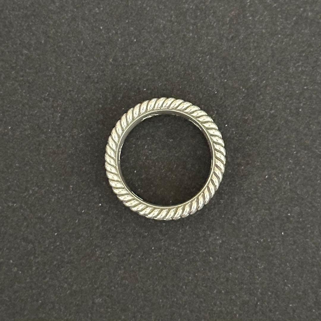 GUCCI ダブルG シルバー フラワー リング　20