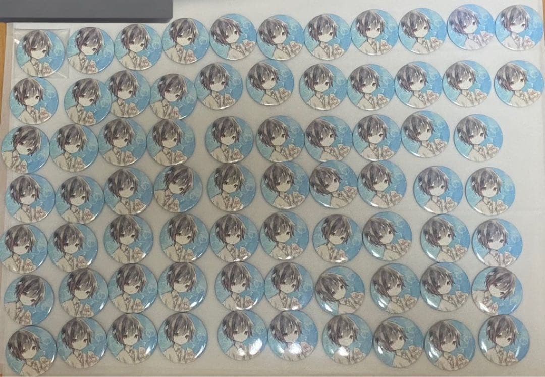 まふまふ 恋と微炭酸ソーダ 72点 缶バッジ 明日色ワールドエンド ひきライ