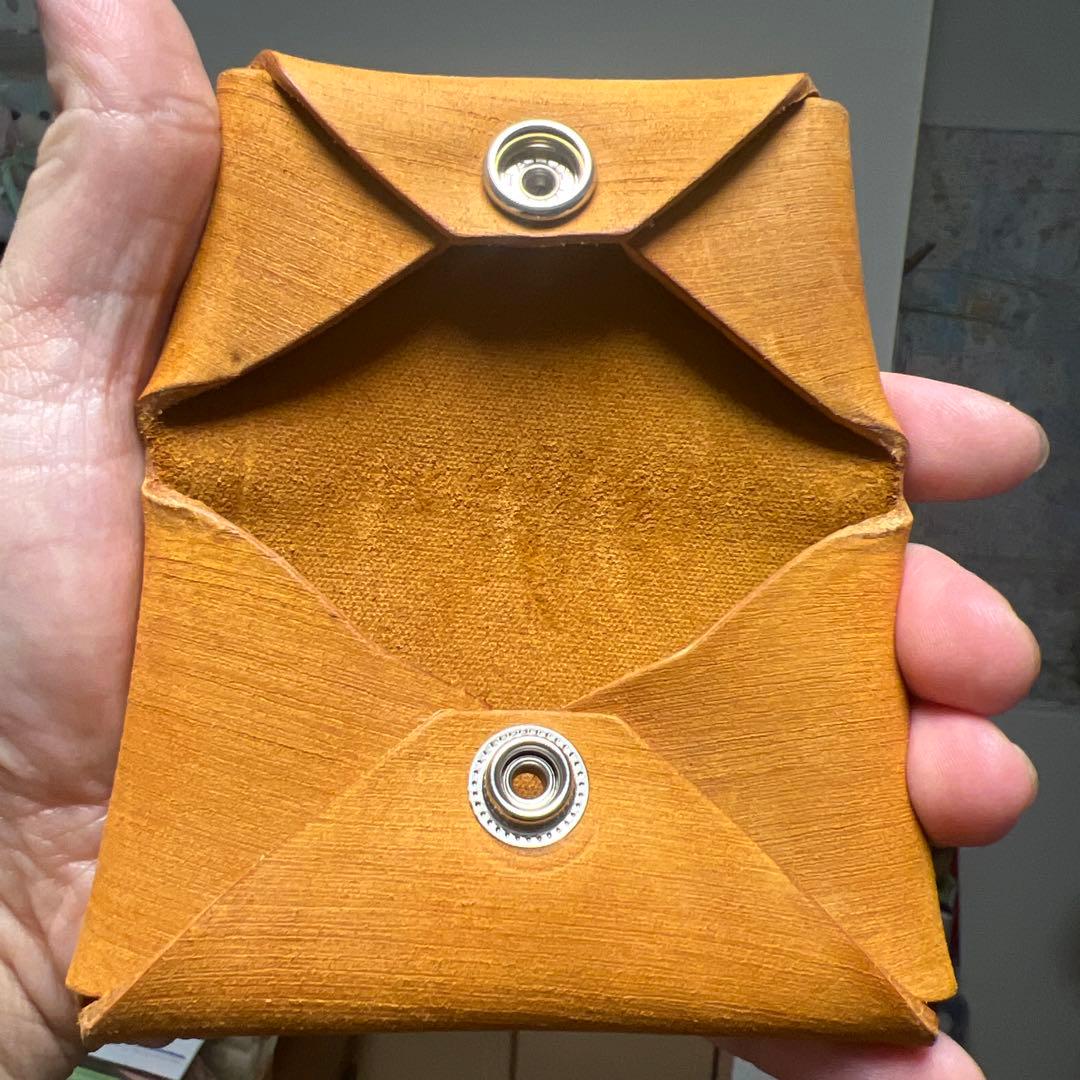 つ*る様 カワニシカバン　新品キーケースkees キャメル 小銭入れのオマケ付！