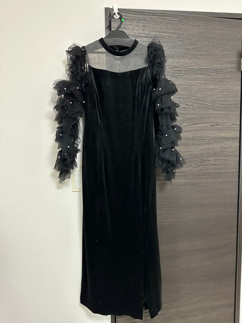 ANDRESD ディタッチドスリーブドレス