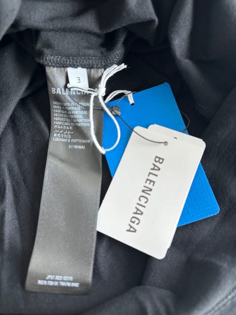 BALENCIAGA×adidas スリーストライプオーバーサイズTシャツ