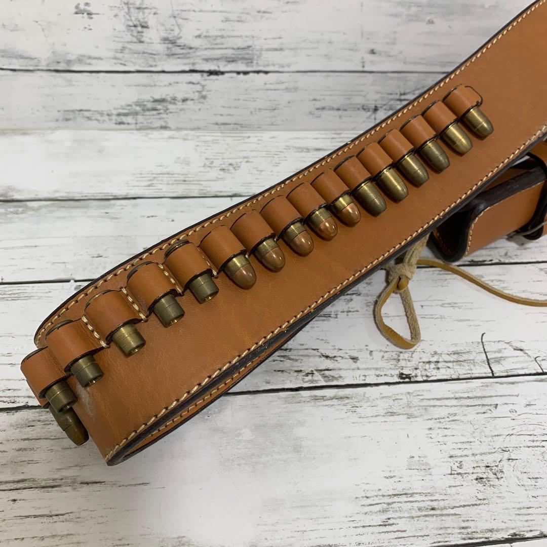 イーストA No.001-M★牛革製 ウエスタンベルト ガンホルスター