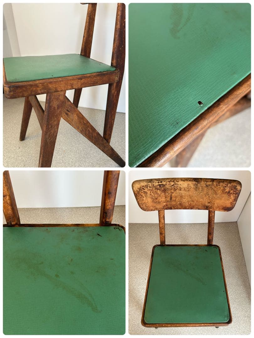 オールドマルニ　MARUNI②デルタチェア①ヴィンテージ　アンティーク　レトロ